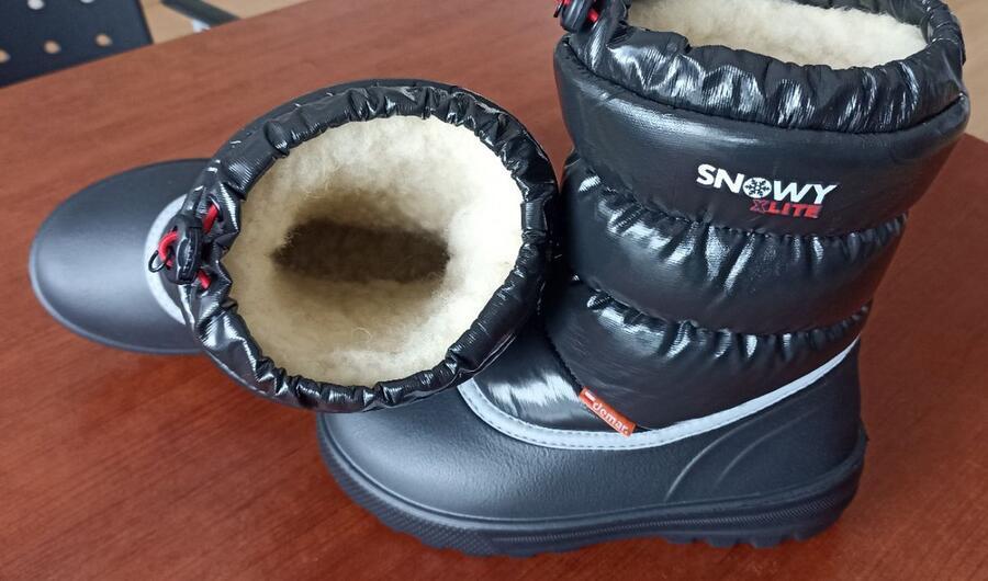 Dětské sněhule DEMAR SNOWY B černé